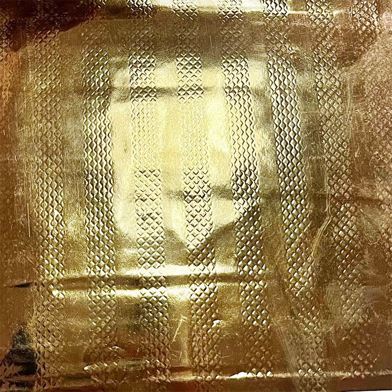 Titanium Gold Sticker Gardinstång